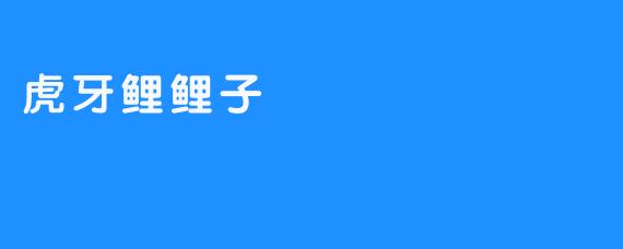 虎牙鲤鲤子